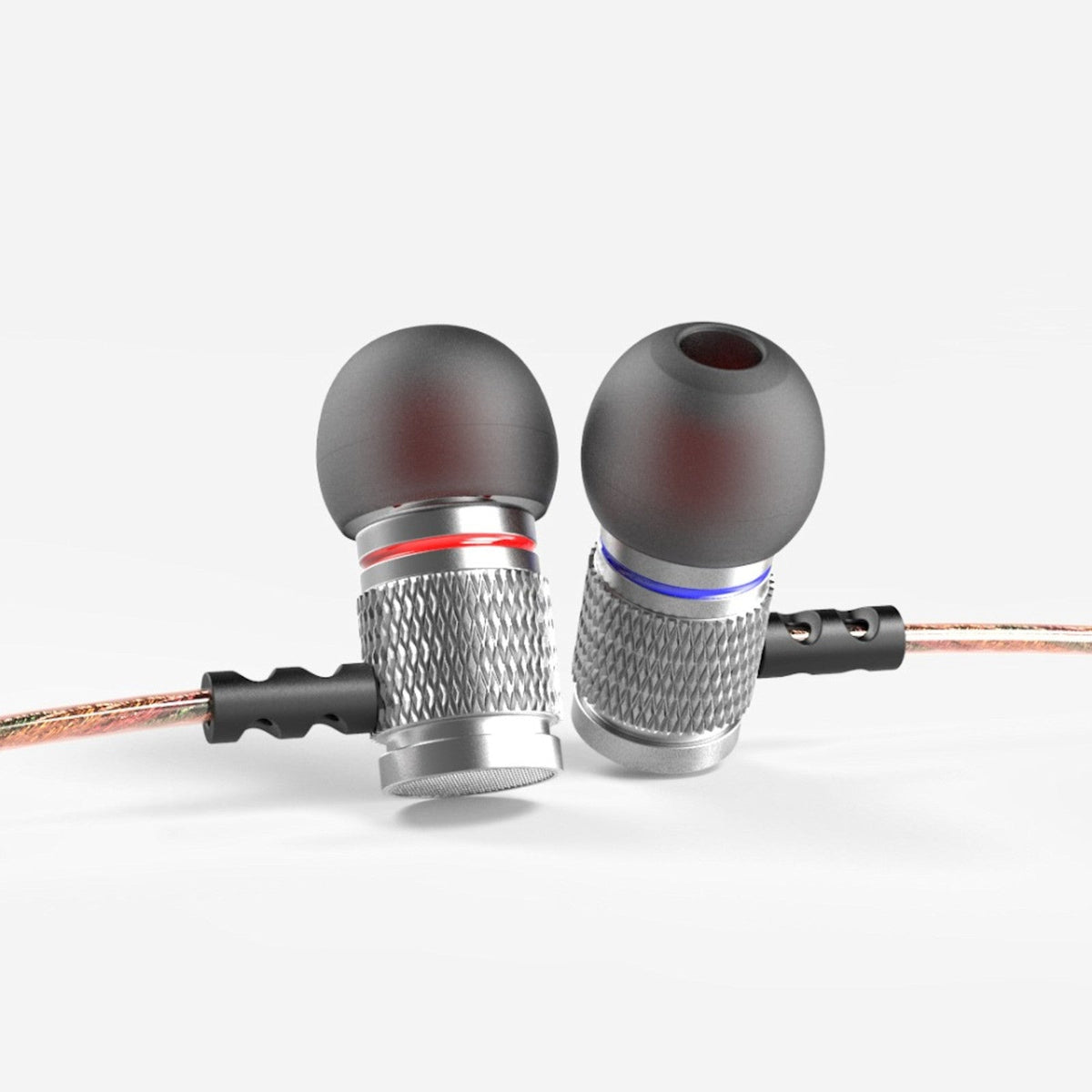 Silbernes KZ ED2 EDR2 In-Ear-Headset
