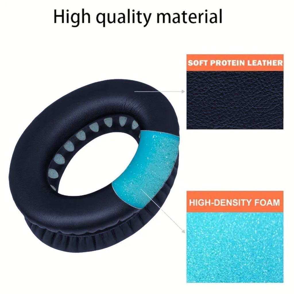 Dunkelblaue Ohrpolster für Bose QuietComfort QC15 bis QC45