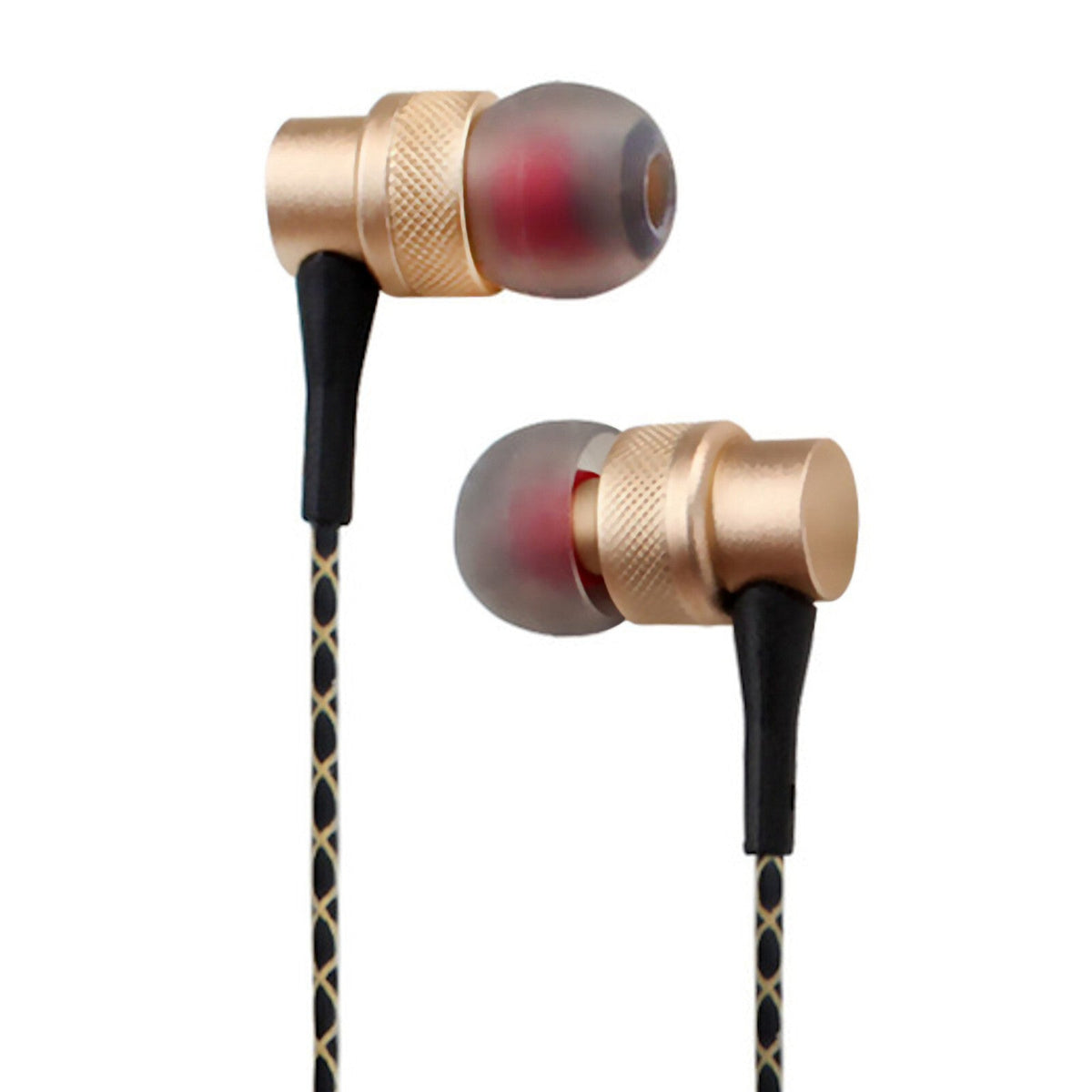 Goldenes 3K T38HS Snake Metall In-Ear-Headset