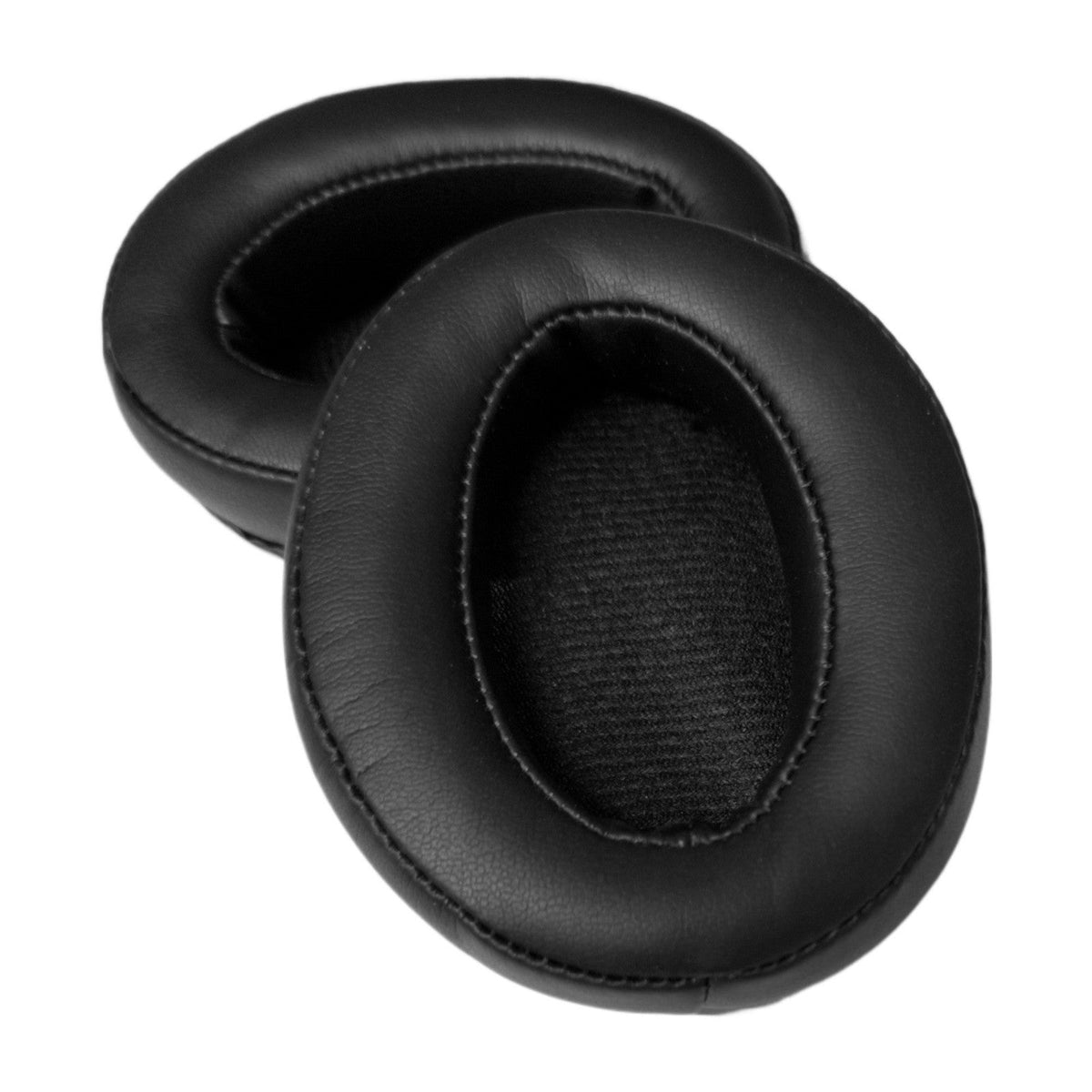 Schwarze Kunstleder-Ohrpolster für Sennheiser Momentum 2 On-Ear