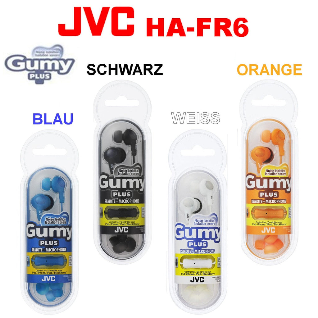 JVC FR6 In-Ear-Kopfhörer mit Mikrofon