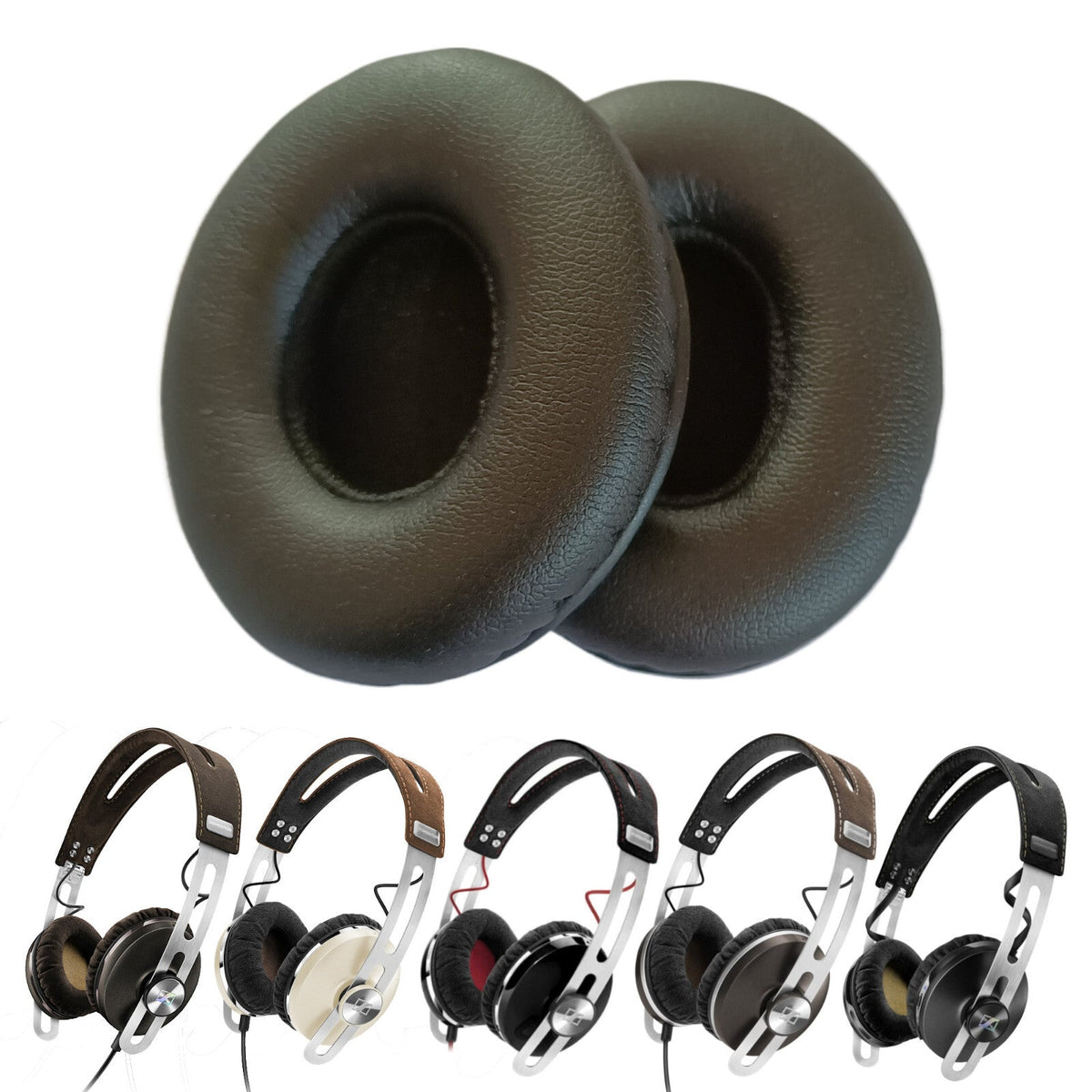 Kunstleder-Ohrpolster für Sennheiser Momentum On-Ear