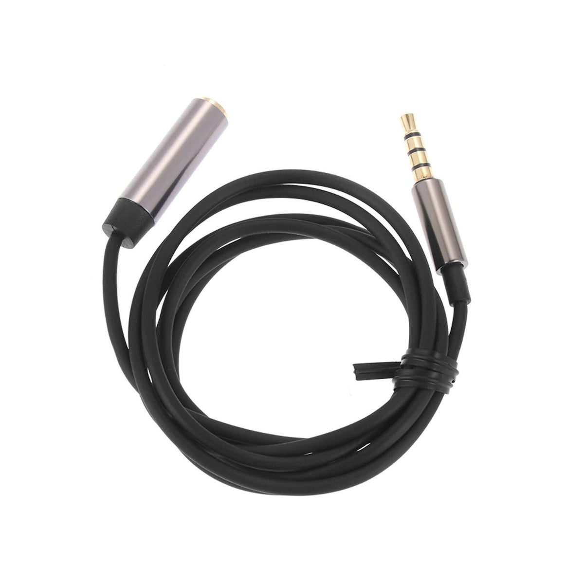 Schwarze 2 m 4-polige Headset-Verlängerung