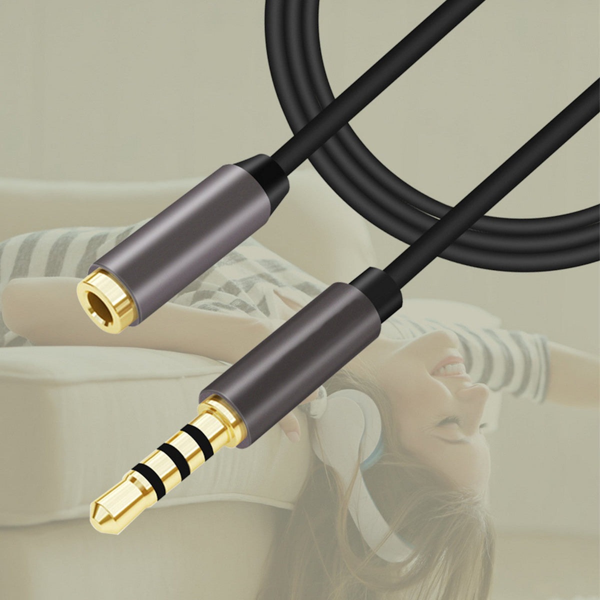 10 m 3,5-mm-Klinken-Verlängerung