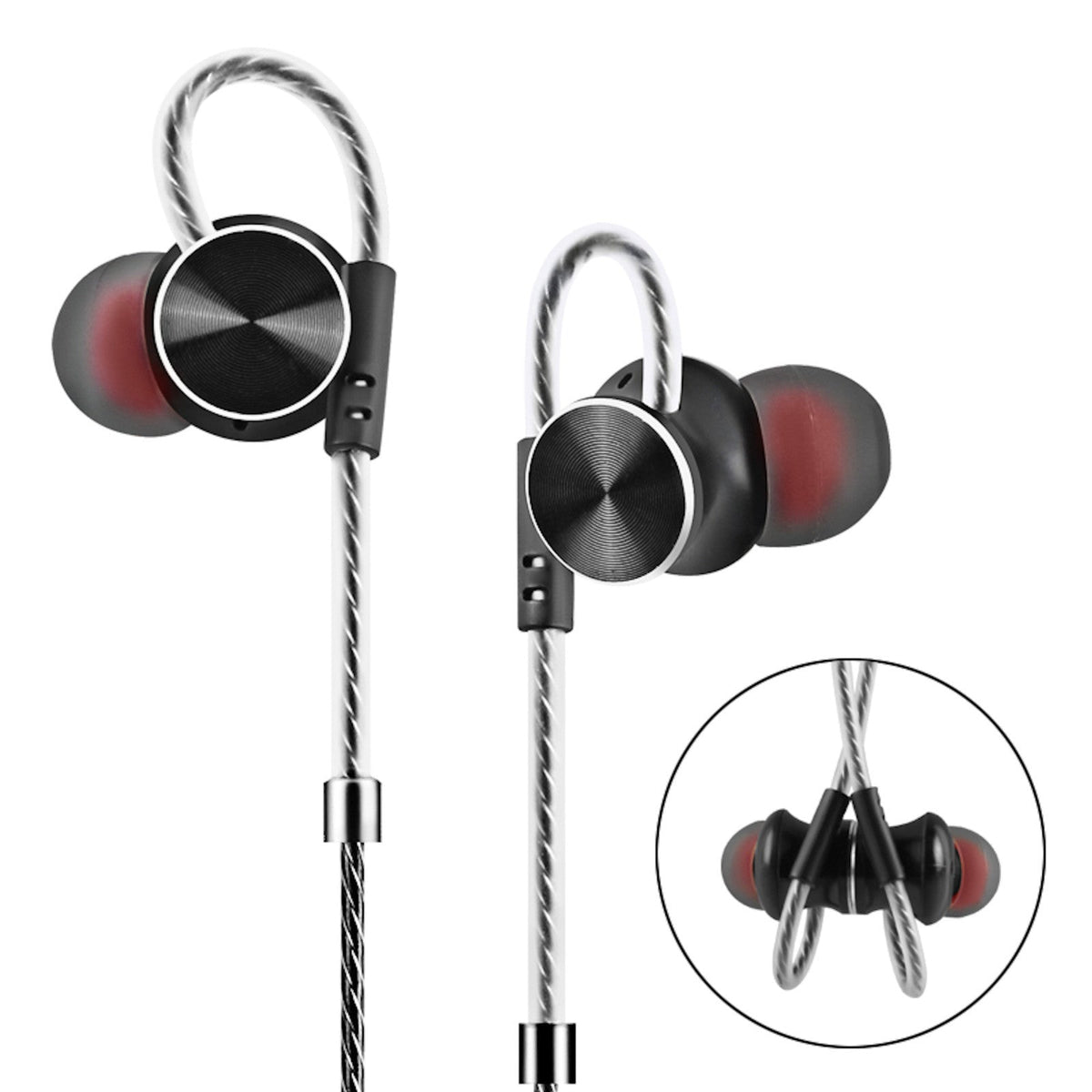 Magnetisches QKZ W3 In-Ear-Headset mit 12-mm-Treiber