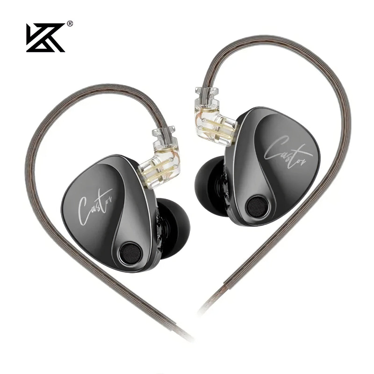 KZ Castor In-Ear-Kopfhörer mit einstellbarem Bass
